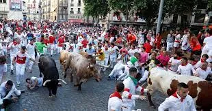 The Running of the Bulls, Pamplona
