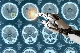 AI analyzing medical scans