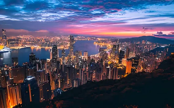 Hong Kong a city with the most skyscrapers