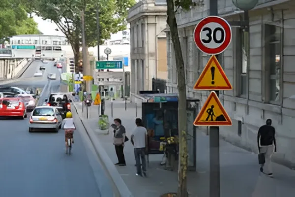 No Stop Signs in Paris