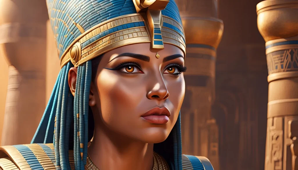 Ancient Egypt beautiful woman